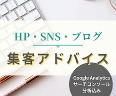 サイトのSEO改善・集客増のアドバイスをします Google Analytics、サーチコンソール分析込み