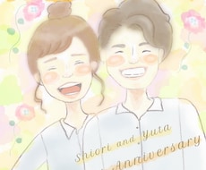 やわらかいタッチが好評！かわいい似顔絵お描きします イメージ1