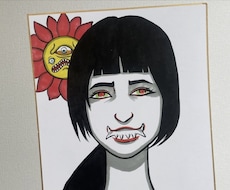 人物やペットの似顔絵を描きます