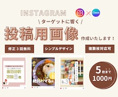 instagramのフィード投稿作成代行いたします イメージ1
