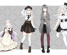 TRPG用の立ち絵をお描きします イメージ1
