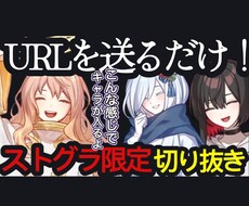 ストグラの動画編集、フル字幕で承ります イメージ1