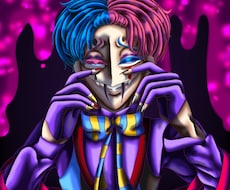 狂気的で個性的なイラストやキャラデザを制作します イメージ1