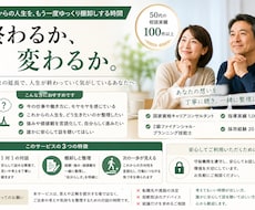 50代のキャリア相談と人生後半設計に伴走します 年間400件面談｜元金融31年のキャリコンが本音を言語化