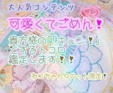お相手様⇒貴方様の「キュン」なとこ占います タロット×直感×霊視♥大好きな貴方様へのメッセージ