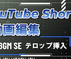 格安！YouTube等のShort動画編集承ります イメージ1