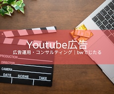 Youtube広告の運用をお手伝いします 動画チャンネルをお持ちで、広告が初めての方におすすめです