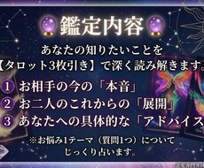 お試し価格!!お相手の本心・今後の展開占います イメージ1