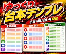 ゆっくり解説台本AIテンプレを作ります イメージ1