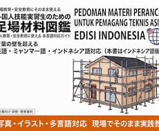 外国人実習生向けた足場の図鑑を販売します イメージ1
