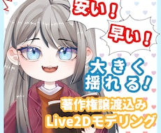 高品質☆低価格　のVtuberを作成しますます イメージ1