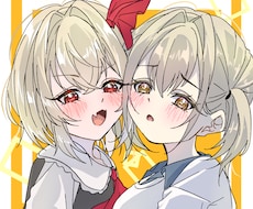 アイコン用のイラストをかきます キャラクターへの愛が感じられる1枚をお届けします。