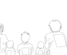 世界で１つの家族のぬり絵作ります イメージ1