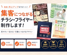 チラシ作成 伝わるチラシ・フライヤー作成します イメージ1