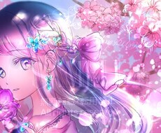 歌ってみた・一枚画・ヘッダーなどお描きします きらきらふわふわ、幻想的なイラスト❁⃘*.ﾟ