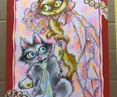 手書きの一点モノイラストをお届けします イメージ1