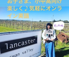 小学生〜高校生向けオンライン英語レッスンをします リスニング教材に、英語版で人気アニメを取り上げる事もあります