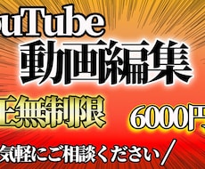 youtubeの動画編集承ります イメージ1