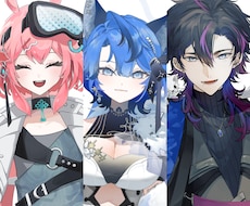 プロがイラスト・立絵・Live2Dモデル制作します 企業所属のプロがイラスト・キャラデザ全般お描きします。
