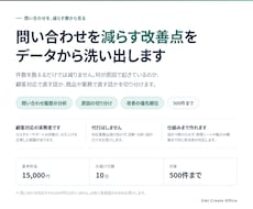 問い合わせを減らす改善点を洗い出します 問い合わせ履歴を分析し、原因と優先順位を整理