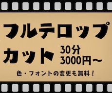 YouTube動画にテキスト、字幕をつけます 動画投稿経験のある編集者が、伝わりやすさをサポートします