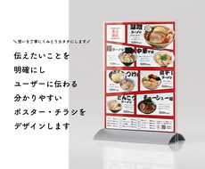 行動意欲を高める伝わるチラシを制作します イメージ1
