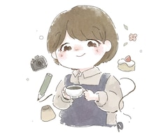 かわいらしい似顔絵やイラストを描きます 誕生日や自身のSNSアイコンなど、幅広く使えます◎