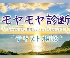 4つの質問でモヤモヤタイプを診断します イメージ1