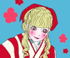 かわいい女の子のイラスト書きます イメージ1