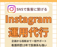丸投げOK！インスタ運用代行します イメージ1
