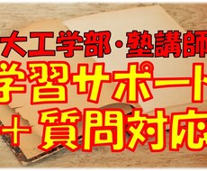 阪大工学部塾講師が1か月間毎週学習サポートします イメージ1