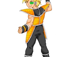 ドラゴンボール風似顔絵描きます イメージ1