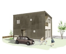住宅のパースの絵を描きます イメージ1