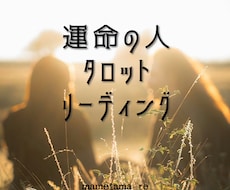 テキスト：タロット◎運命の人はどんな人かを占います 文字数制限なし：どんな縁を引き寄せてるか気になる方へ✧