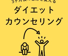 BMI25以上運動なしお酒okダイエット指導します イメージ1