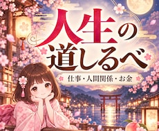 人生相談｜これから進む道を読み解きます 仕事・人間関係・お金の悩みを整理します