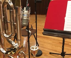 トロンボーンの音入れします あなたの楽曲にトロンボーンの音を録音致します。