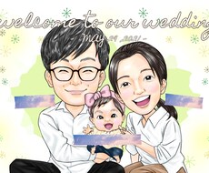 キレイめ可愛い☆あたたかい似顔絵描きます ※諸事情により一般の受付は休止となります。