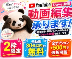 YouTube・TikTokショート動画編集します イメージ1