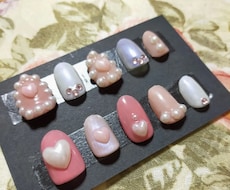 毎日ネイルが難しい方ジェルネイルチップ作ります イメージ1