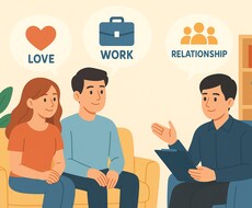 恋愛、仕事、人間関係、心の悩みお聞きします！ます イメージ1