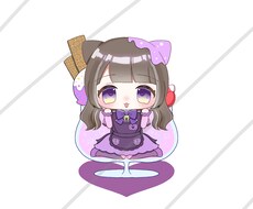固定ポーズイラスト描きます イメージ1