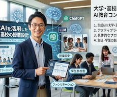 大学教員が生成AIを活用した授業設計を支援します イメージ1