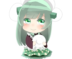 ミニキャラクター、イラスト作成します イメージ1