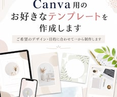 Canva用のお好きなテンプレートを作成します イメージ1