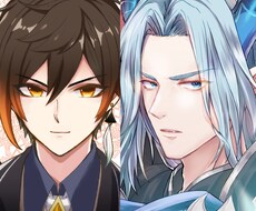 SNSアイコン、1枚絵、サムネ等のイラスト描きます 用途幅広くお受けします！商用可◎アニメ塗り水彩塗り選択可◎