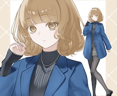 アイコン・立ち絵イラスト制作します イメージ1