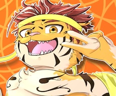 獣人系のSNSアイコンを制作します イメージ1