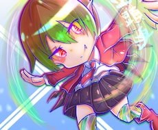 あなただけのミニキャラのイラストを制作いたます ★かわいいオリジナルミニキャライラストをあなたに！★