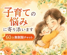 60分チャット！あなたの子育ての悩みに寄り添います イメージ1